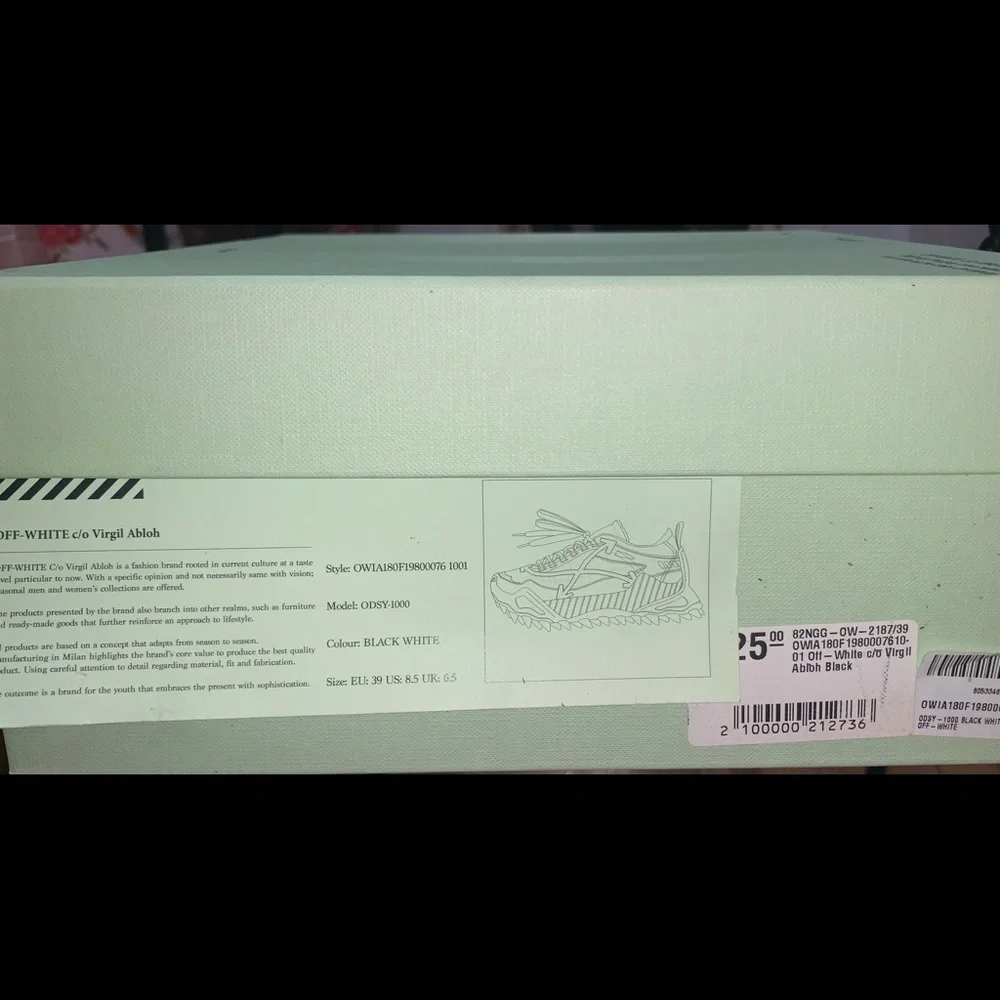 OFF-WHITE ODSY-1000 SNEAKERS - Picture 4 of 6